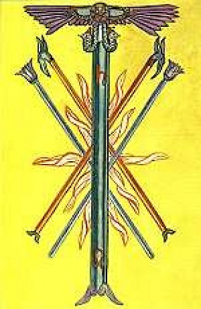 The Five of Wands