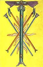 The Five of Wands