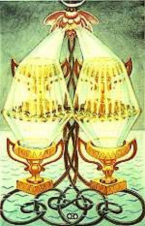 The Four of Cups